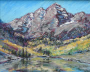 SOLD Maroon Bells 3, Pastl