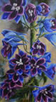 Cobalt Blue, 26 x 36, Oil